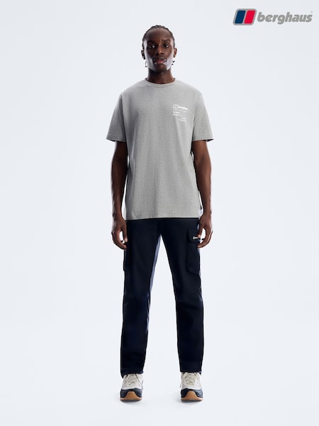 Gris - Regular Berghaus Mount 10 Essential T-shirt