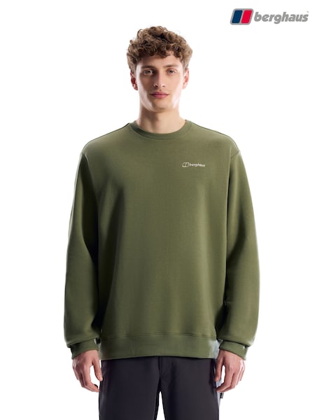 Grün - Regular Berghaus Essential Logo Sweater