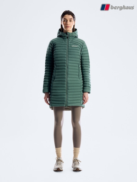 Verde - Chaqueta larga Nula Micro de Berghaus