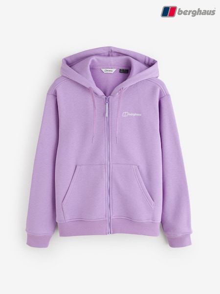 Violets - Berghaus Essential Logo Half Zip Hoodie