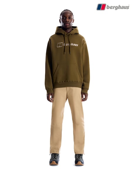 Brun - Regular Berghaus Essential Logo Hoodie