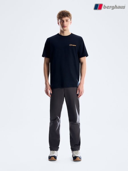 Negro - Regular Berghaus Statiscape Essential T-shirt
