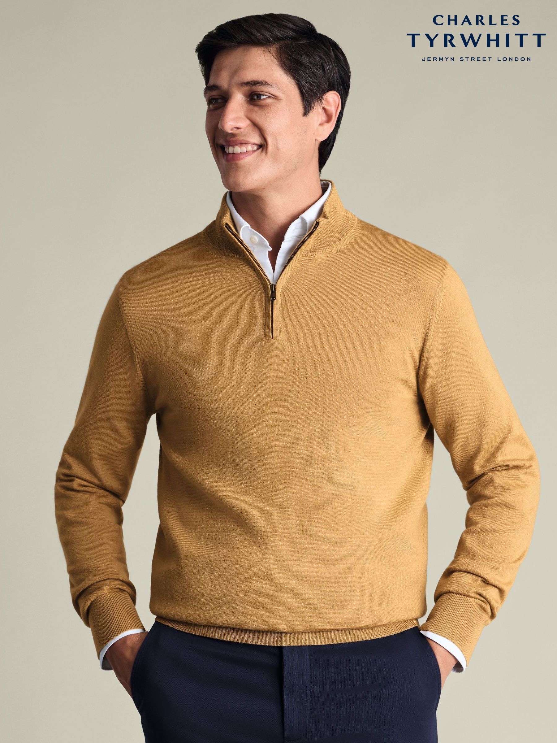 Men's Jumpers Yellow Knitted Plain Brandedfashion | Next Oman