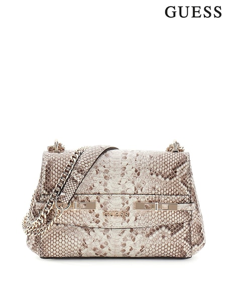 Guess Natural Melinda Mini Covertible Crossbody Flap Bag (G83319) | 725 zł