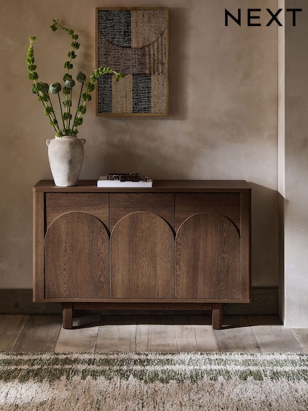 Arches Mango Wood Effect Sideboard