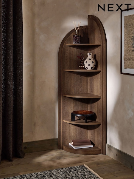 Arches Mango Wood Effect Shelf