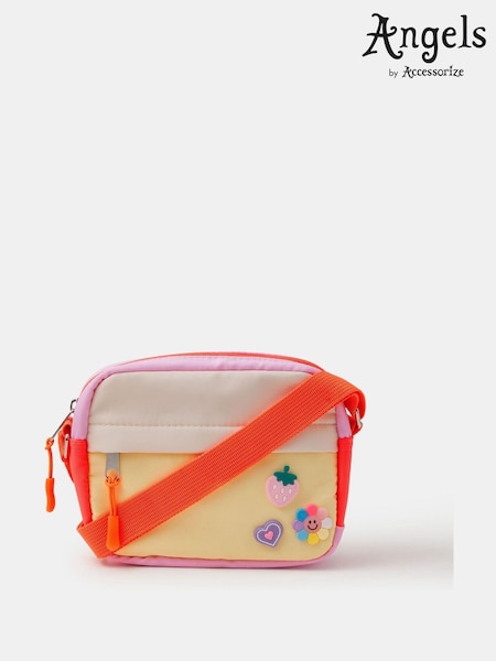 Angels By Accessorize Pink Girls Colourblock Camera Bag (G84622) | AED87