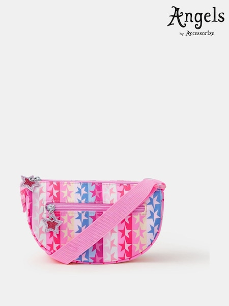 Angels By Accessorize Girls Star Print Crossbody Bag (G84623) | ‏75‏₪