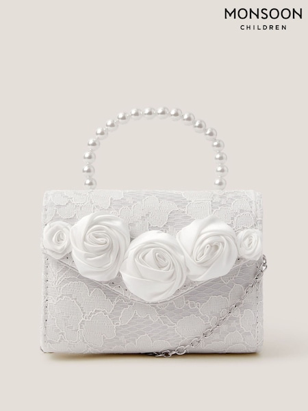 Monsoon Cream Rosette Pearl Mini Bag (G84656) | AED128