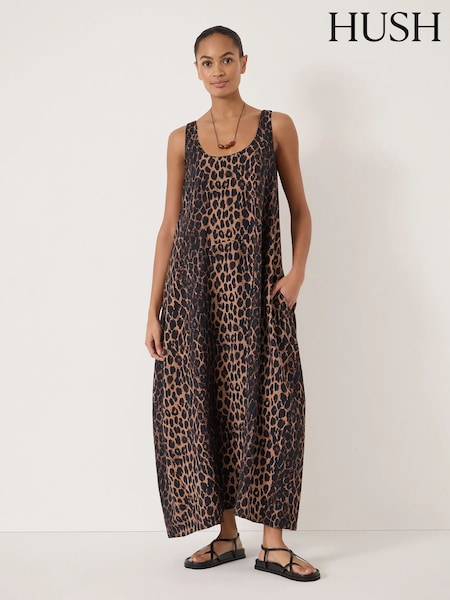 طبعات حيوانات - Hush Liddie Air Flow Barrel Tank Dress (G84907) | ‏582 د.إ.‏