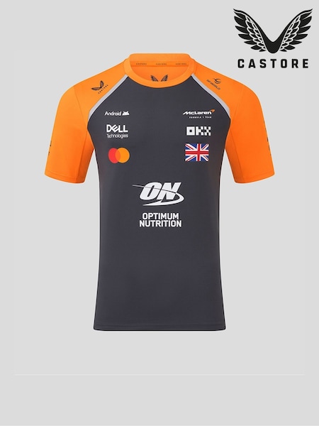 Castore Black Official Lando Norris McLaren F1 Team T-Shirt (G84970) | €101
