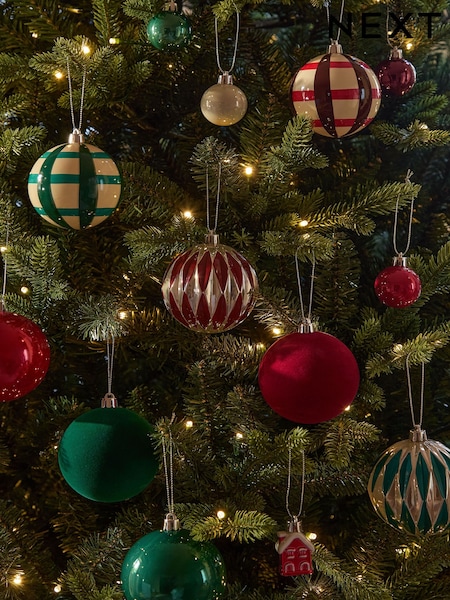 Pack de 50 bolas de Navidad irrompibles