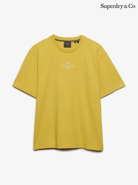 Amarillo - Regular Superdry Micro Logo T-shirt
