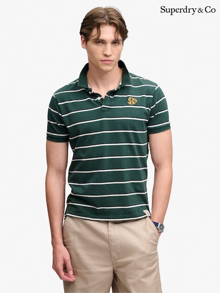 Blue - Regular Superdry Polo Shirt