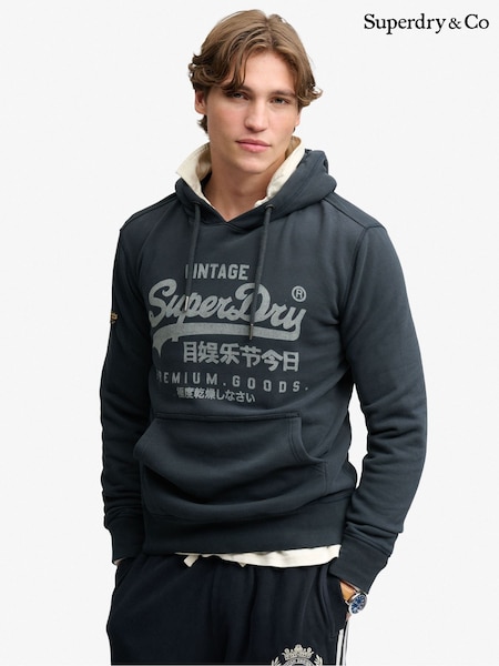 Zils - Regular Superdry Vl Classic Hoodies