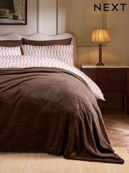 Plush Fleece Throw
