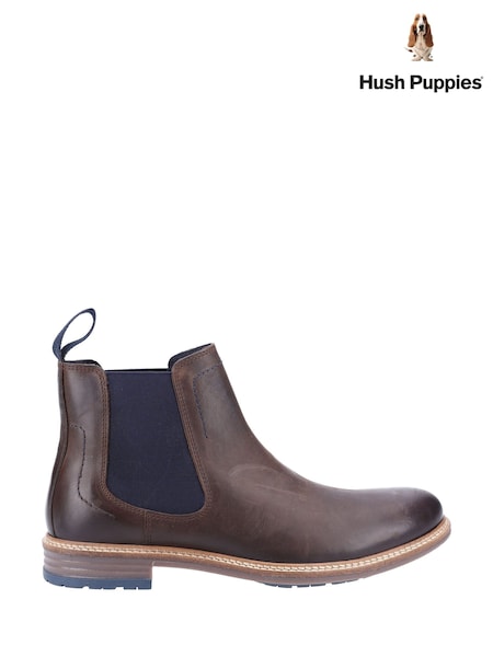 Hush Puppies Tan Justin Chelsea Boots (G86073) | €119.50