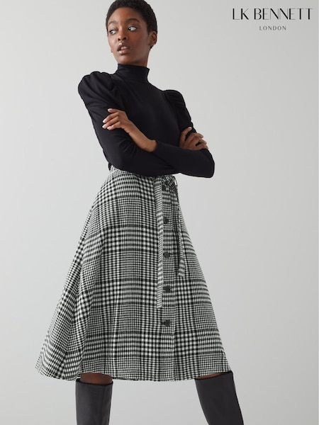 LK Bennett Blue Katie Navy Multi Hearts And Card Shirt Dress (G86279) | $745