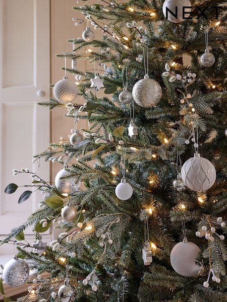 50 Pack Shatterproof Christmas Baubles