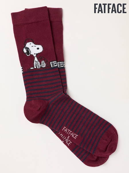 متعدد الألوان - Regular Fatface Snoopy Socks