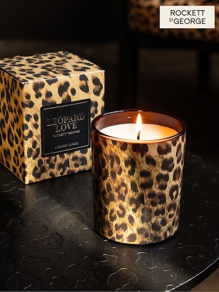 Rockett St George Leopard Love Fragranced Candle