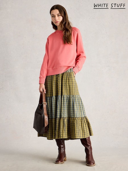 White Stuff Pink Daydreamer Sweat Top (G87718) | AED285