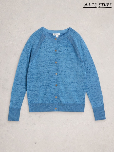 White Stuff Blue Lulu Twist Cardigan (G87741) | 283 QAR
