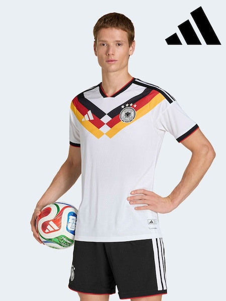 adidas White Germany 26 Home Authentic Football Shirt (G87899) | ¥ 24,380