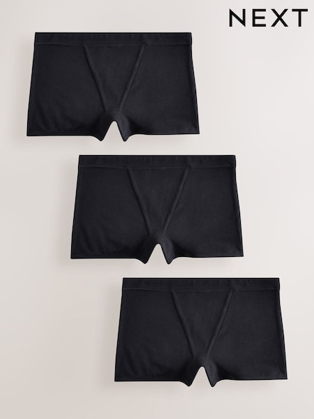 Czarny - Kind To Skin Knickers 3 Pack