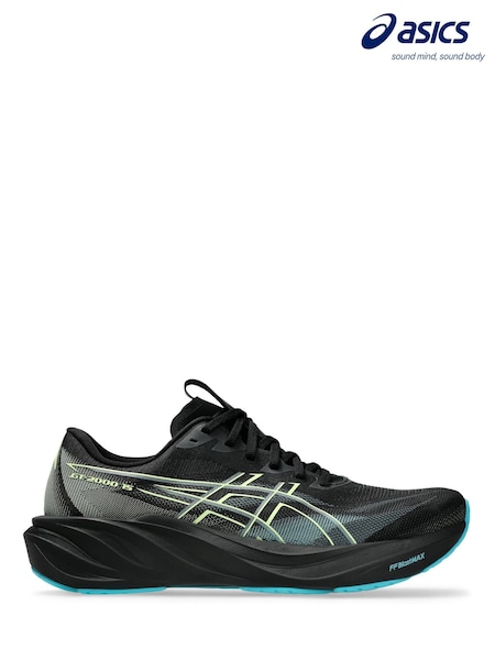 Juoda/Žalia - Regular Asics Trainers