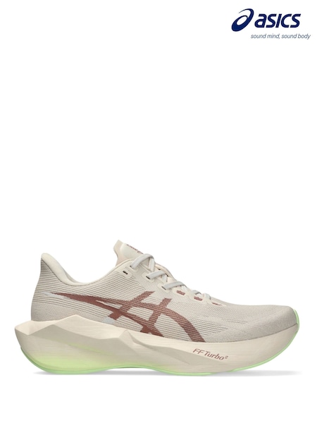Cream - Asics Novablast 6 Running Trainers