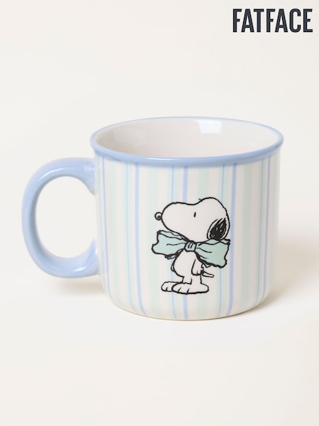 Fatface Snoopy Stripe Ceramic Mug