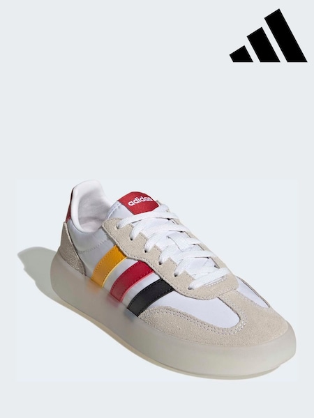 adidas Originals White Breaknet 3.0 Shoes Junior Football Trainers (G88816) | KWD19