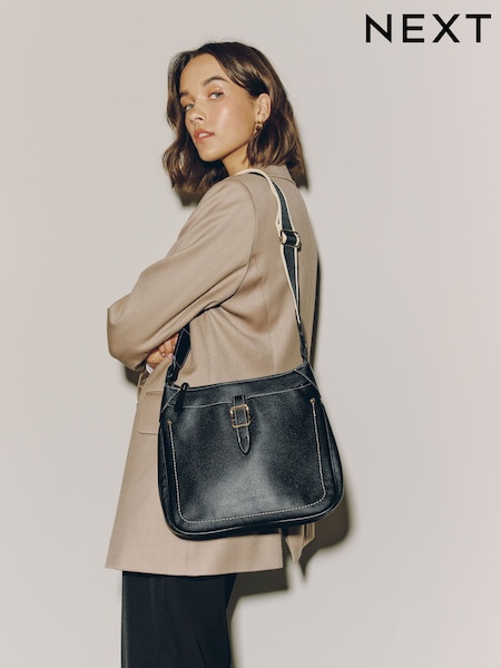Black - Casual Messenger Cross-body Bag