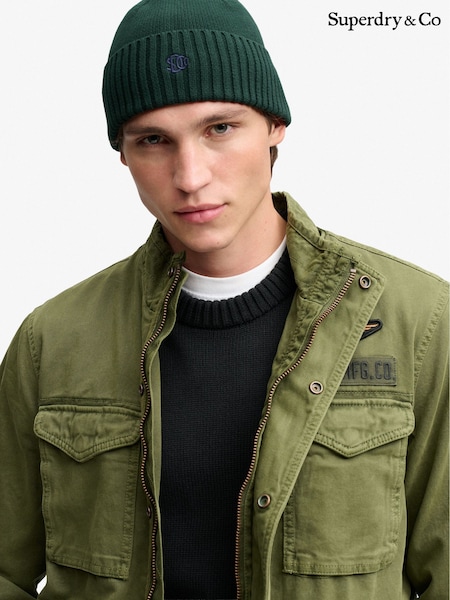 Green - Regular Superdry Sd Logo Beanie
