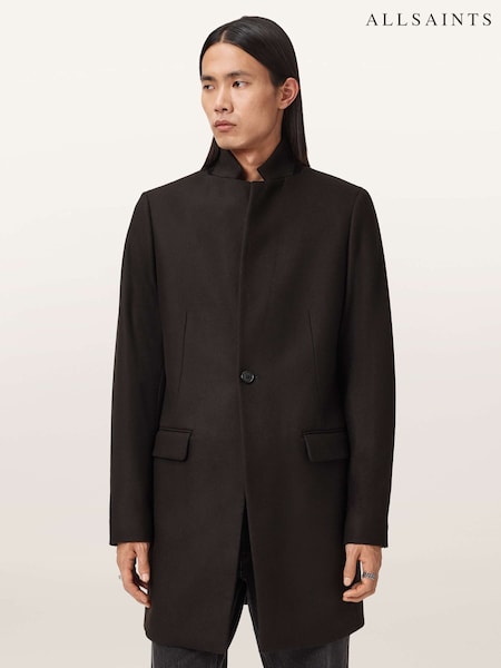 AllSaints Brown Haydon Coat (G89523) | €550