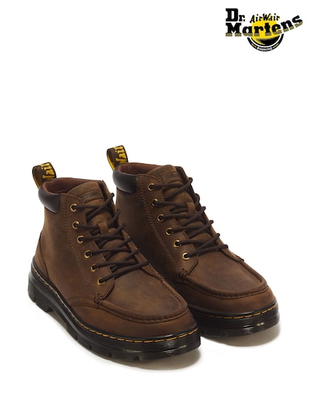 Brown - Regular Dr. Martens Bridwell Chukka Wyoming Boots