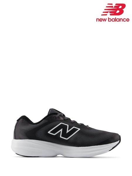 Black/White - Regular New Balance 411 Running Trainers