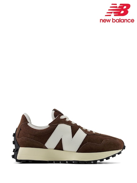 Burgundy Red - New Balance 327 Trainers