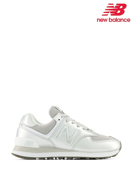 Metallic - New Balance 574 Trainers