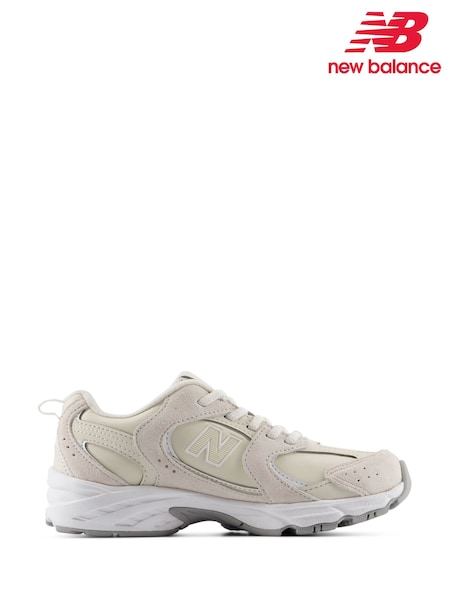 Neutral - New Balance 530 Bungee Lace Junior Trainers