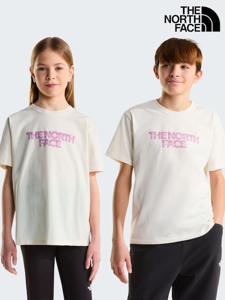 Cream - The North Face Chalbi Relaxed Front Graphic T-shirt
