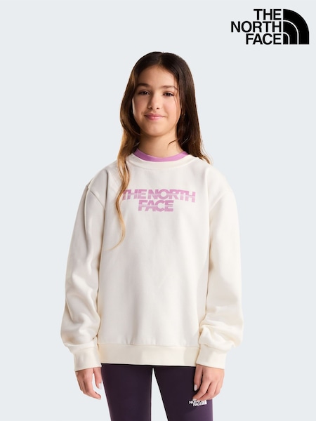 שמנת - The North Face Chalbi Relaxed Front Graphic Sweat Top