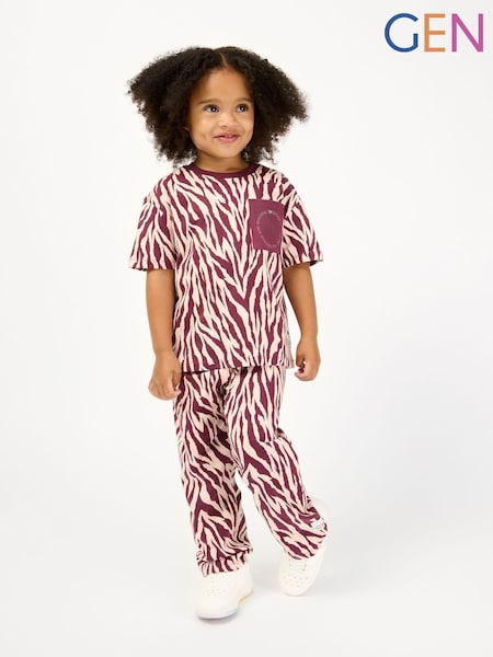 GEN Short Sleeve Printed Pyjamas (G91055) | kr283