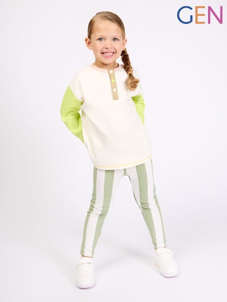 Creme - GEN Long sleeve printed T-Shirt (G91063) | 28 €