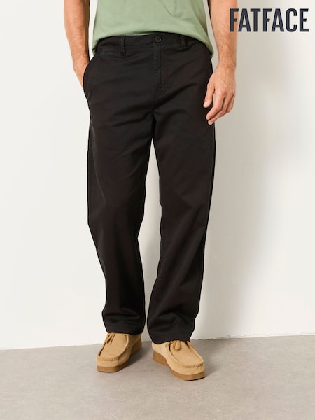 Noir - Regular Fatface Relaxed Fit Chinos