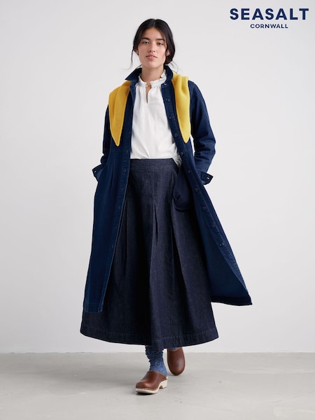 Seasalt Cornwall Blue Outlines Dress (G91554) | AED524