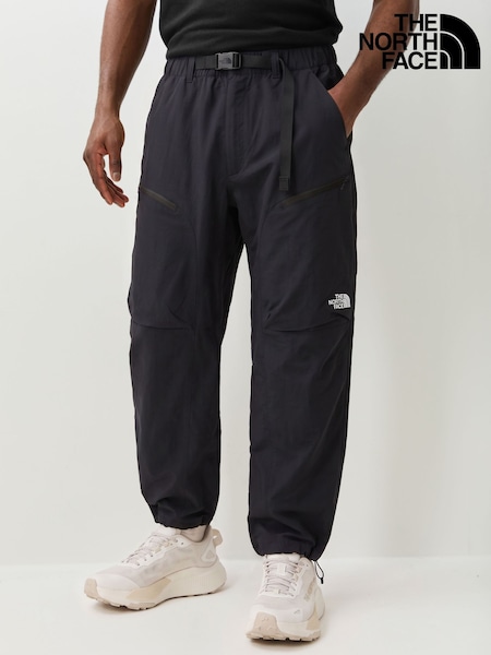 Black - Regular The North Face Unisex Belted Wide Leg Joggers