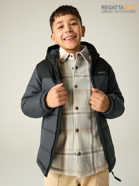 Schwarz - Regatta Lofthouse Baffled Jacket