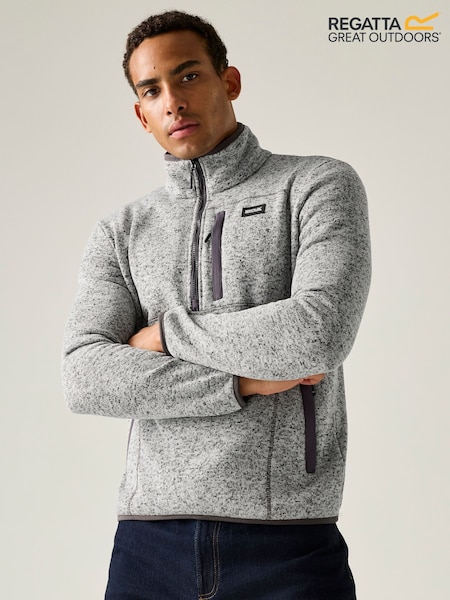 Grau - Regular Regatta Barlee Half Zip Fleece
